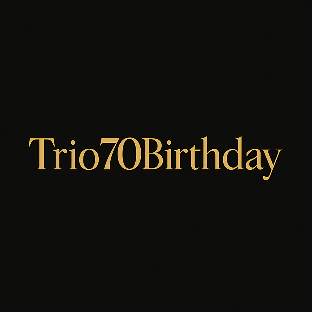 Trio70Birthday